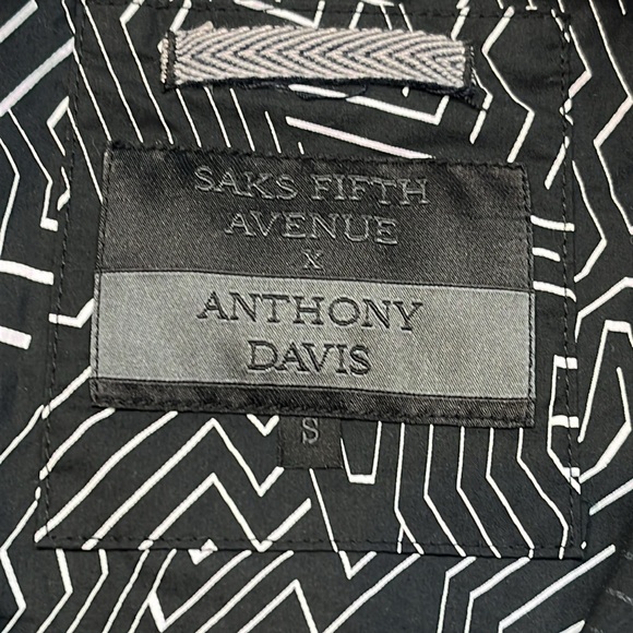 Saks Fifth Avenue Anthony Davis Button Down Shirt Size S - Picture 2 of 10